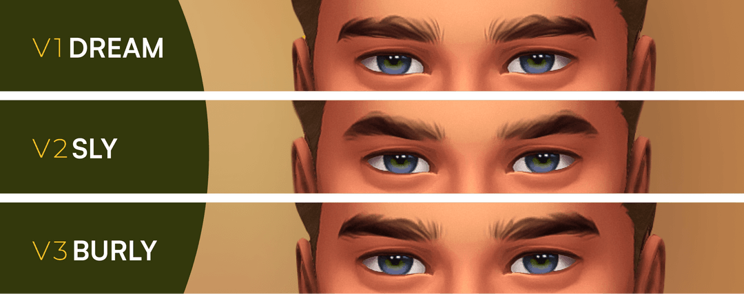 Галерея мода Набор бровей Eyebrow Set NO6 #1